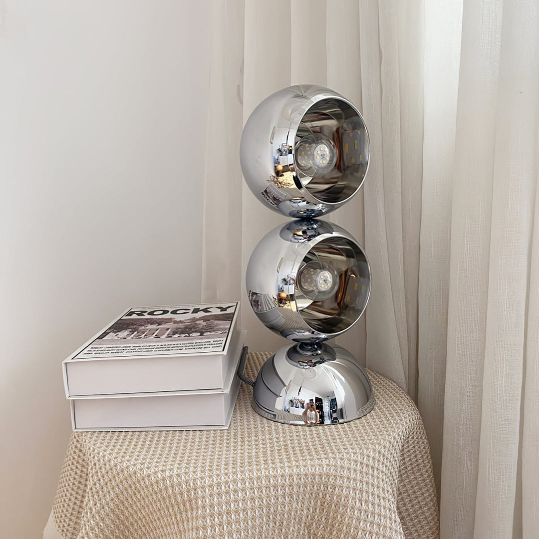LuxeCharm - Table Lamp with Mickey Style and Cozy Light Diffusion 5
