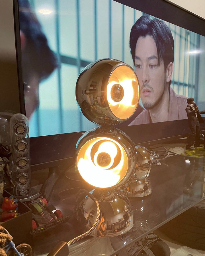 LuxeCharm - Table Lamp with Mickey Style and Cozy Light Diffusion 7