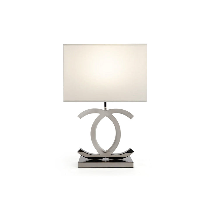 LuxeGlow – Modern Stainless Steel Table Lamp 10