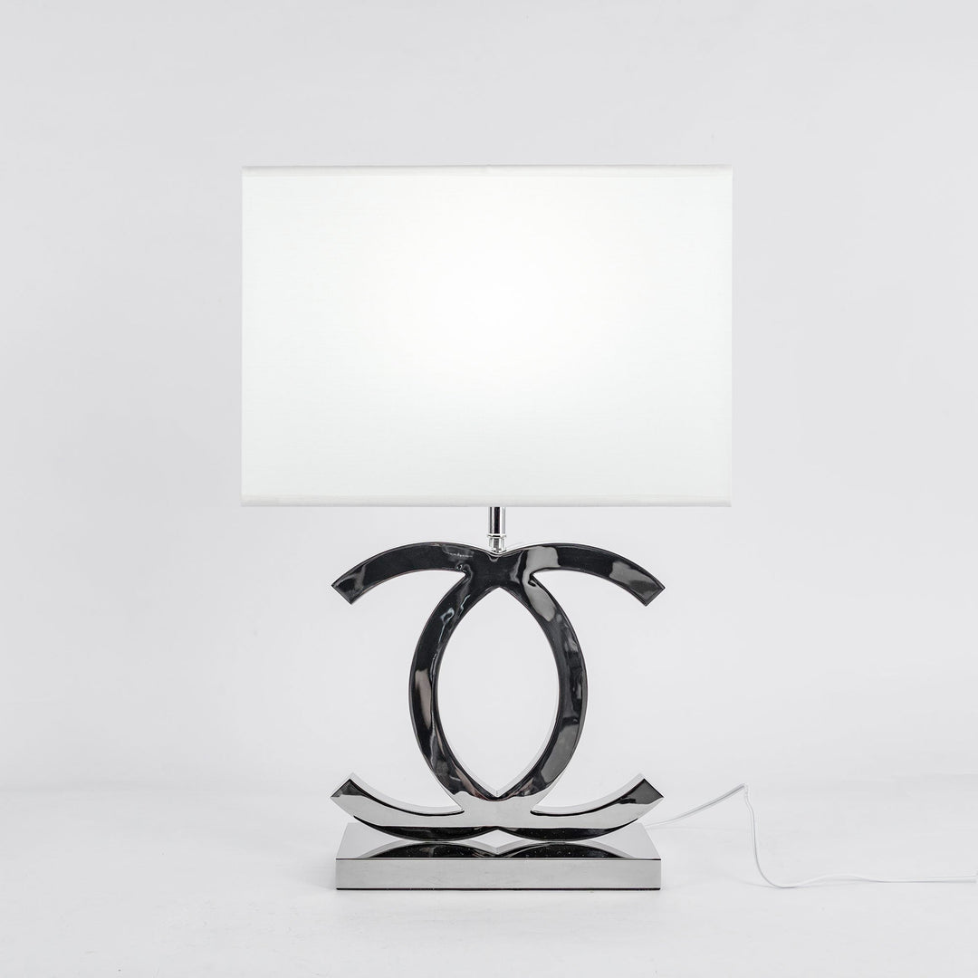 LuxeGlow – Modern Stainless Steel Table Lamp 2