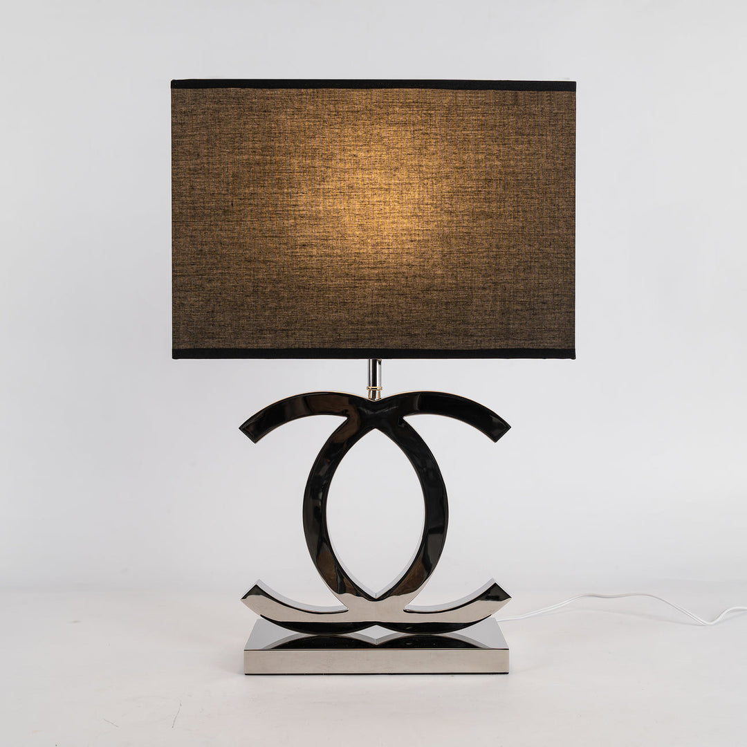 LuxeGlow – Modern Stainless Steel Table Lamp 3