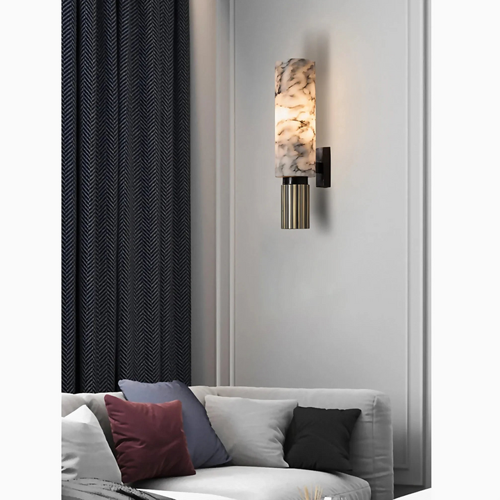 LuxeLume – Refined Marble Wall Lamp 0