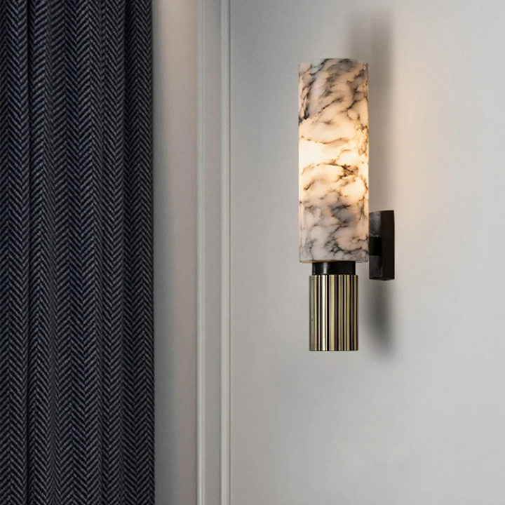 LuxeLume – Refined Marble Wall Lamp 3