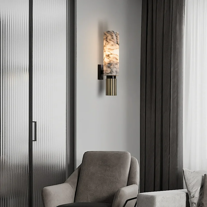 LuxeLume – Refined Marble Wall Lamp 6