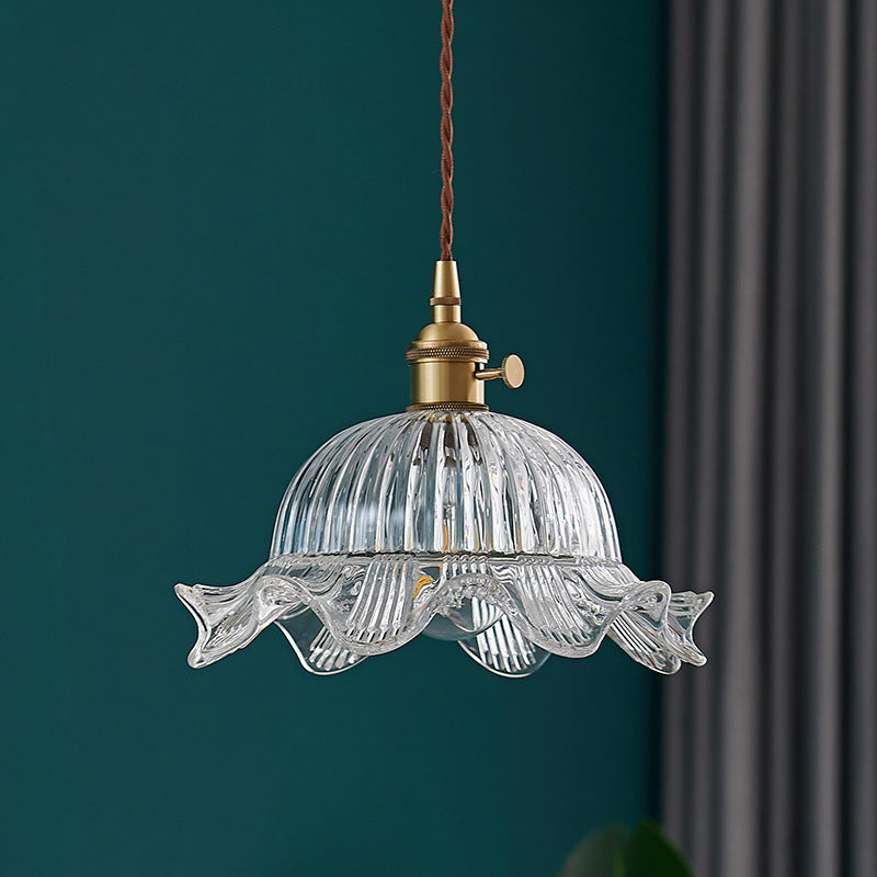 Luxen | Retro-inspired Transparent Hanging Lamp for Classic Interior 0