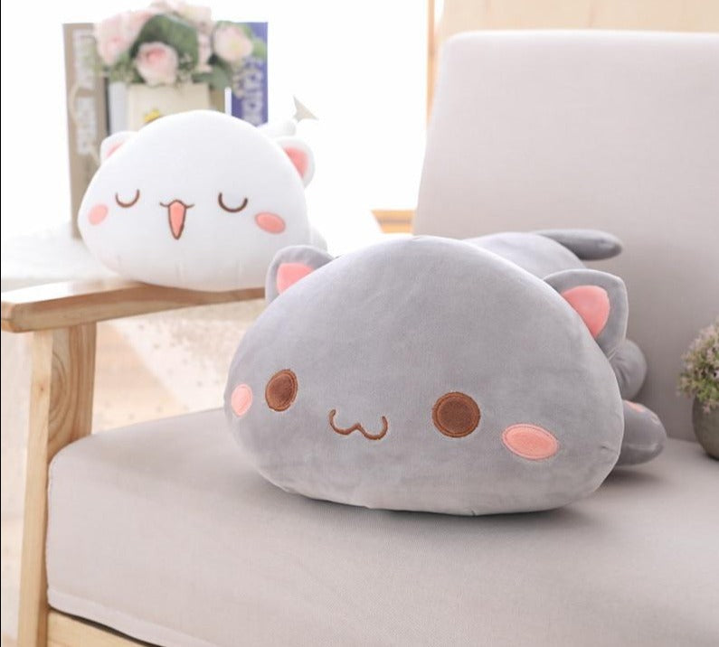 Lying kawaii plush cat stuffed toy 1