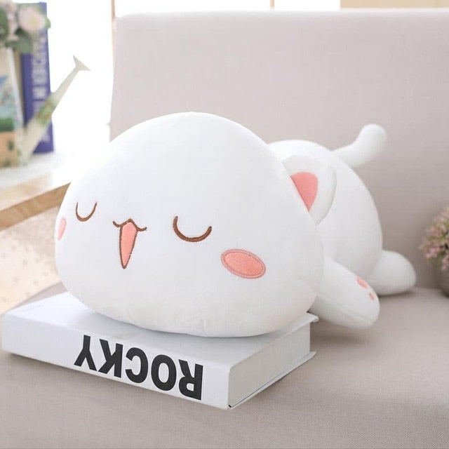 Lying kawaii plush cat stuffed toy 5