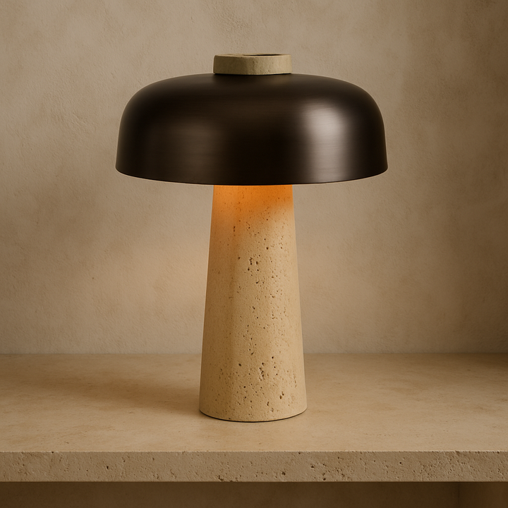 Lytian | Travertine-Style Elegant Table Lamp 2