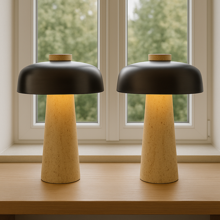 Lytian | Travertine-Style Elegant Table Lamp 3