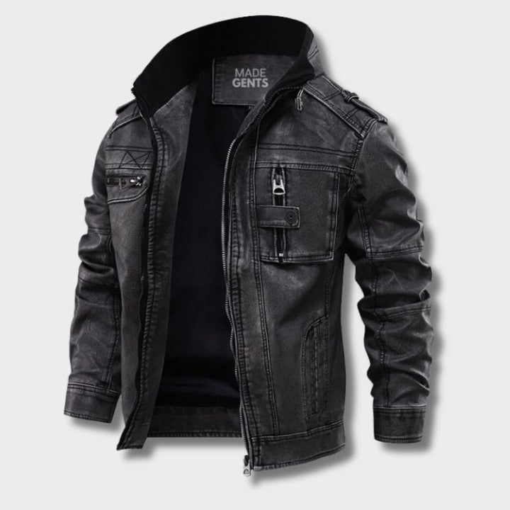 MADE GENTS | BONANZA PU LEREN | JACKET