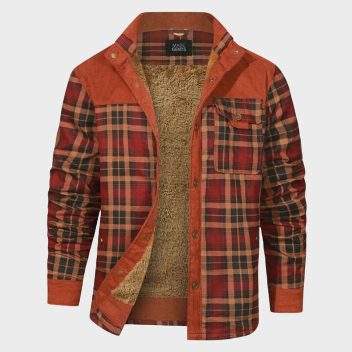 Made Gents | Plaid Shirt Jacket