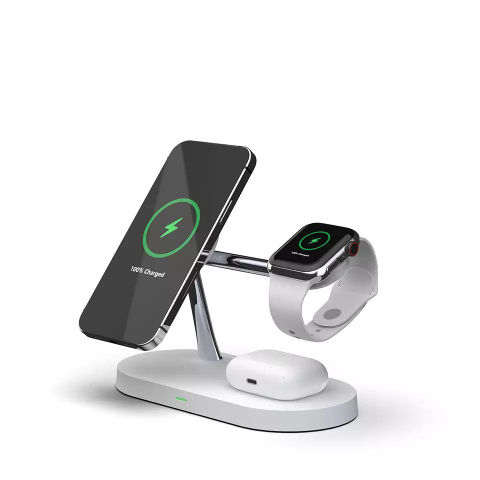 MagnaCharge | Efficient Versatile 3-in-1 Wireless Charging Station 1