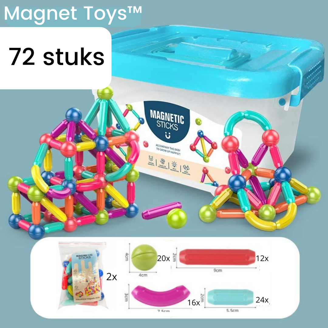 Magnetic Building Blocks - MagnaMaster 7