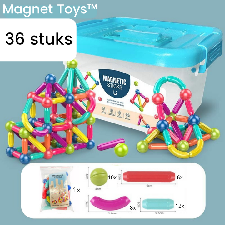 Magnetic Building Blocks - MagnaMaster 8