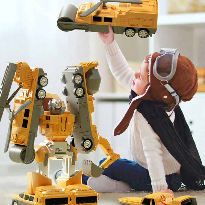 Magnetic Building Toy Set for Kids – 26-Piece Vehicle and Robot Building Blocks for Ages 2+ 1