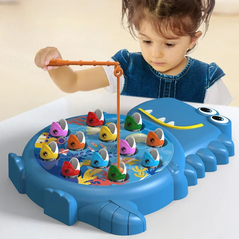 Magnetisch Visspel voor Kinderen – Verbeter Motorische Vaardigheden en Concentratie met 12 Vissen en 2 Hengels 3