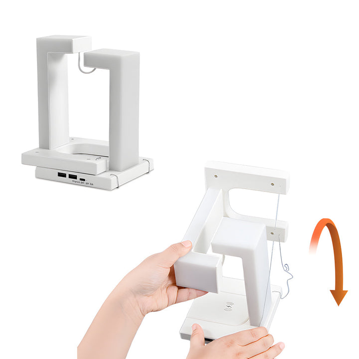 MagnoLight – Levitating LED Desk Lamp with Wireless Charging 3