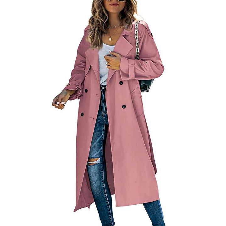 Marcella | Elegant Long Trench Coat for Women – Modern Style with Classic Charm 4