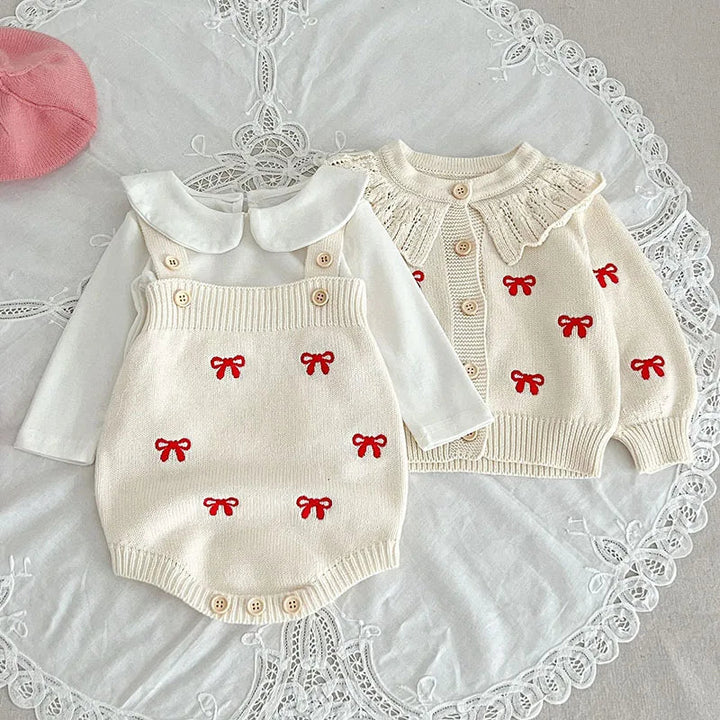 Meisjes Kledingset Gebreid Comfortabel Katoen Polyester 1