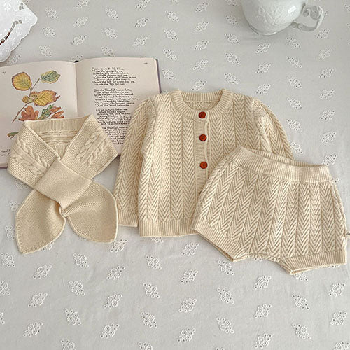 Meisjes Kledingset Gebreid Comfortabel Katoen Polyester 10