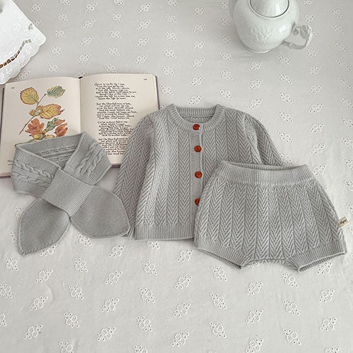 Meisjes Kledingset Gebreid Comfortabel Katoen Polyester 9