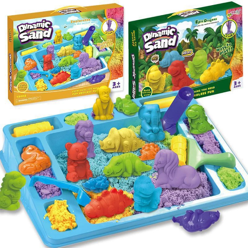 MeloMold – Creative play sand set with soft molding options and fun tools 1