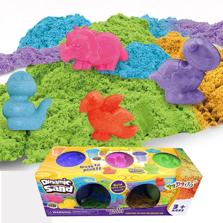 MeloMold – Creative play sand set with soft molding options and fun tools 2