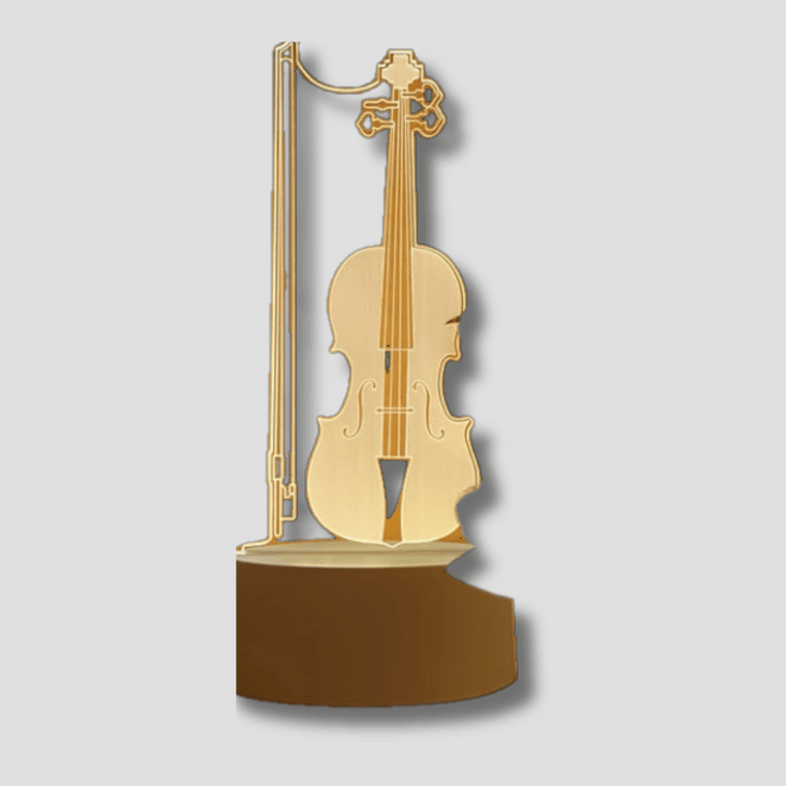 MelodyGlow - Elegant Cello Spherical Lamp 0