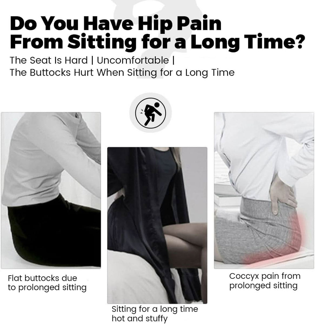 MemoryCloud | Ergonomic Supportive Memory Foam Seat Cushion 2