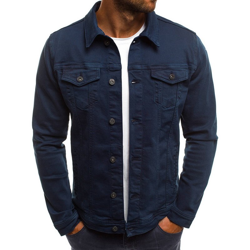 Men's Casual Streetwear Denim Jacket 2