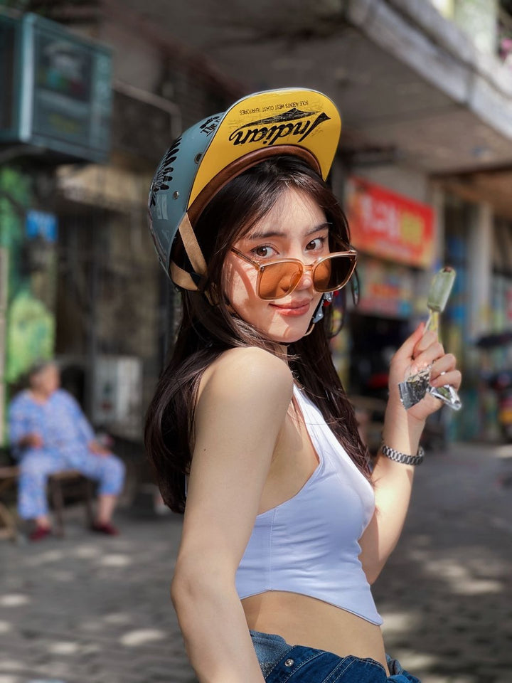 Men’s Motorcycle Helmet DOT Approved ABS Shell Lightweight 5