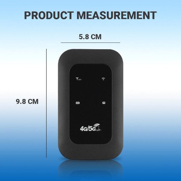 MiFi Device UK - Wireless 4G 5G LTE Mobile Hotspot Router Unlocked-WiFi Portable MiFi Broadband 3