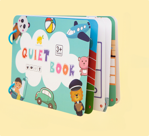 Mini Activiteitenboek voor Kinderen – Interactief Creatief Leren en Motorische Vaardigheden – Veilig Karton, Geschikt voor 3 Jaar en Ouder, 20 Thema's 6