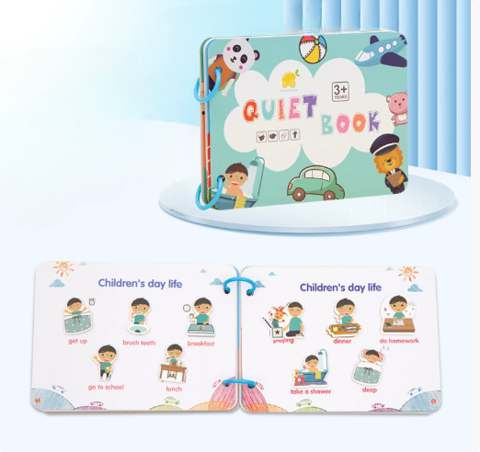 Mini Activiteitenboek voor Kinderen – Interactief Creatief Leren en Motorische Vaardigheden – Veilig Karton, Geschikt voor 3 Jaar en Ouder, 20 Thema's 8
