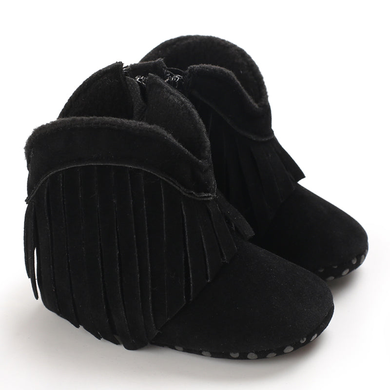 Mini Cowboy Laarzen voor Meisjes met Antislipzool en Zachte Voering - Comfortabele Avontuurlijke Schoenen 12