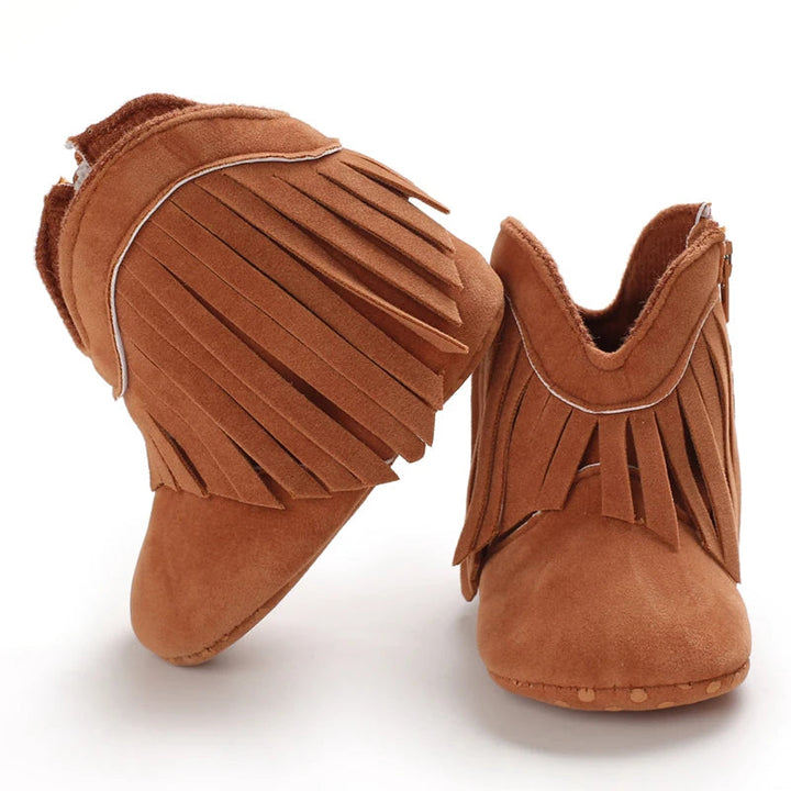 Mini Cowboy Laarzen voor Meisjes met Antislipzool en Zachte Voering - Comfortabele Avontuurlijke Schoenen 4
