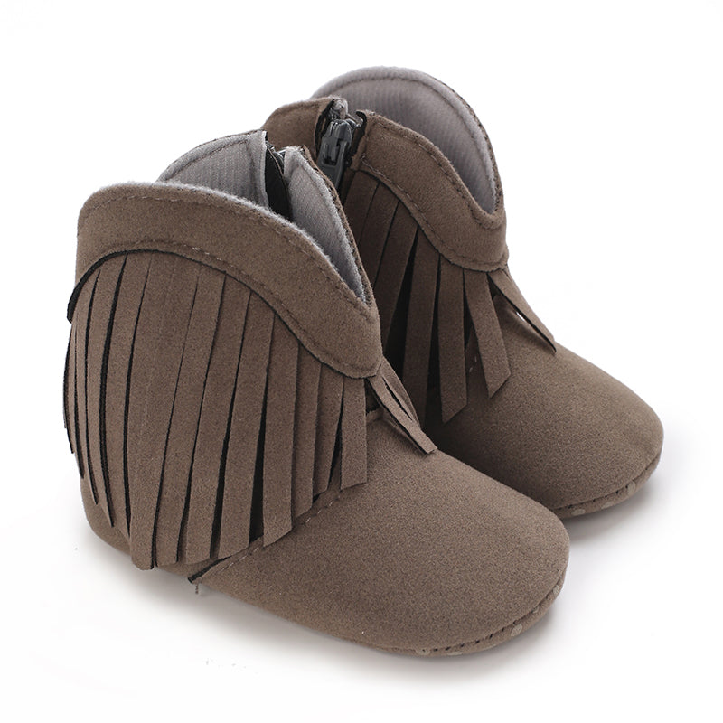 Mini Cowboy Laarzen voor Meisjes met Antislipzool en Zachte Voering - Comfortabele Avontuurlijke Schoenen 6
