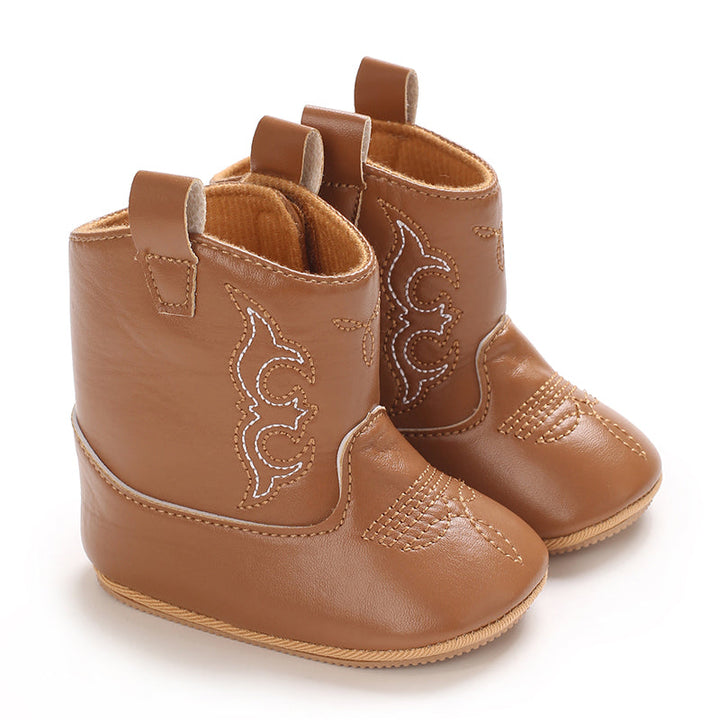 Mini Cowboy Laarzen voor Meisjes met Antislipzool en Zachte Voering - Comfortabele Avontuurlijke Schoenen 7