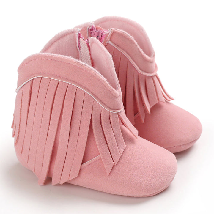 Mini Cowboy Laarzen voor Meisjes met Antislipzool en Zachte Voering - Comfortabele Avontuurlijke Schoenen 9