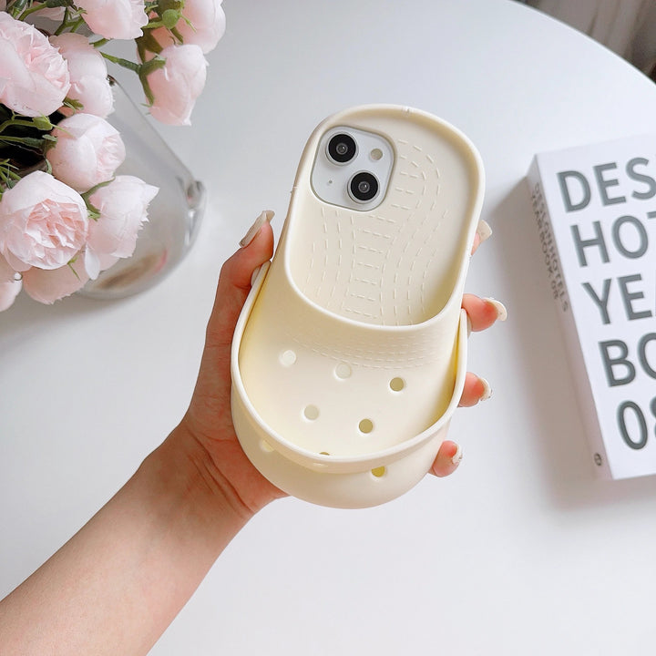 Mini Slippers | Shockproof iPhone Case with Unique Design – Durable Silicone Protection for Fun Style 0