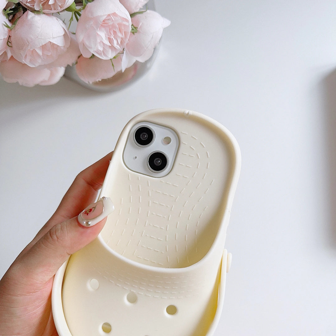 Mini Slippers | Shockproof iPhone Case with Unique Design – Durable Silicone Protection for Fun Style 2