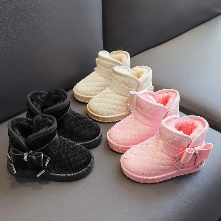 Mini Sneeuwlaarzen voor Meiden met Antislip Onderzijde – Warm, Comfortabel en Stijlvol voor Winterse Avonturen 2
