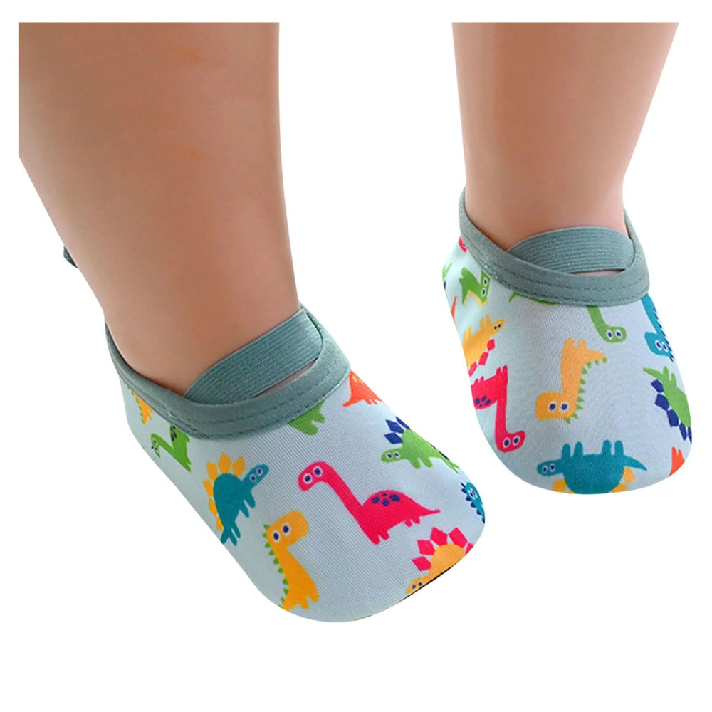 Mini Waterschoenen voor Kinderen - Zacht en Comfortabel, Veilig voor Strand en Wateractiviteiten - Katoenmix met Rubberen Zool 1