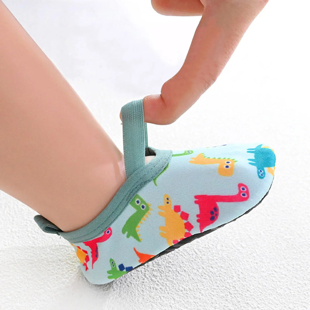Mini Waterschoenen voor Kinderen - Zacht en Comfortabel, Veilig voor Strand en Wateractiviteiten - Katoenmix met Rubberen Zool 5