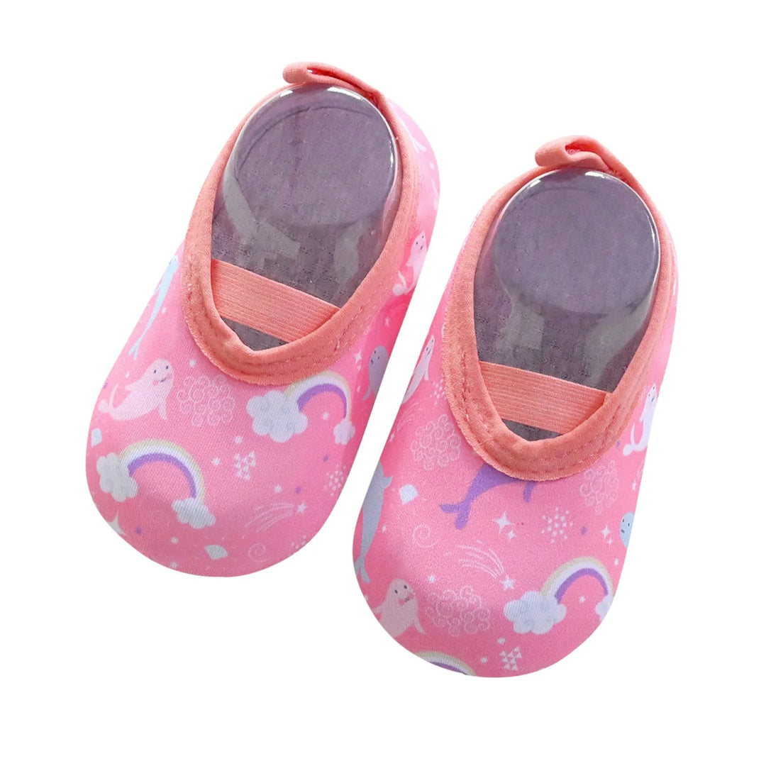 Mini Waterschoenen voor Kinderen - Zacht en Comfortabel, Veilig voor Strand en Wateractiviteiten - Katoenmix met Rubberen Zool 9