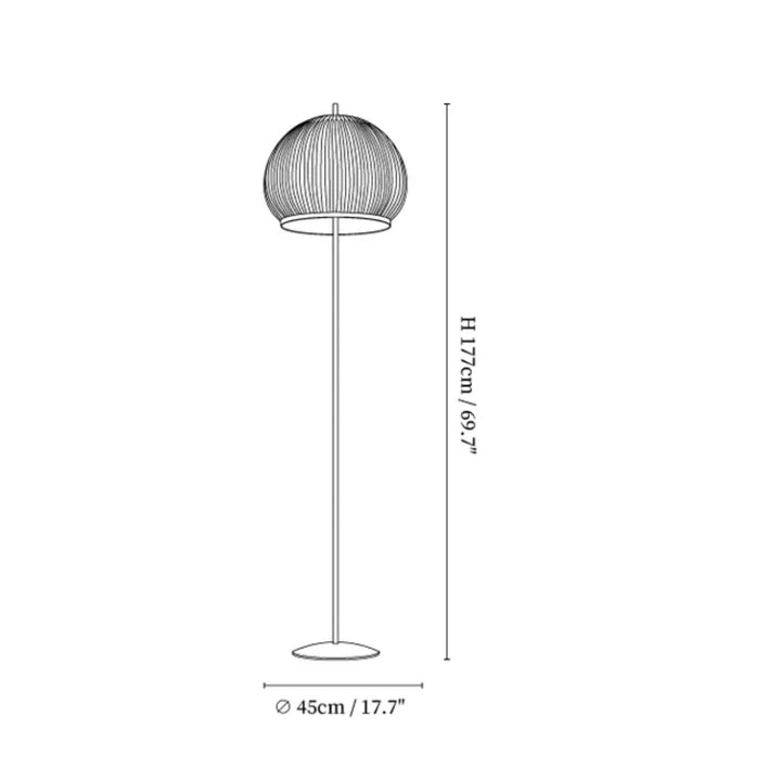 Mirelo Japandi Floor Lamp 4
