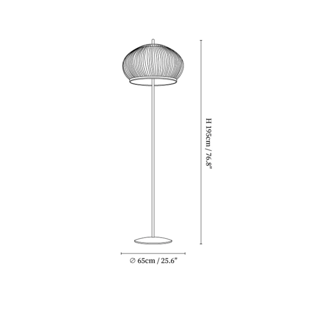 Mirelo Japandi Floor Lamp 5