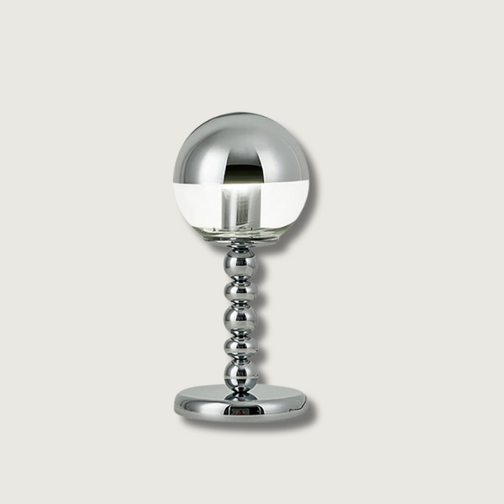 MirrorGlow – Minimalist Chrome Table Lamp 0