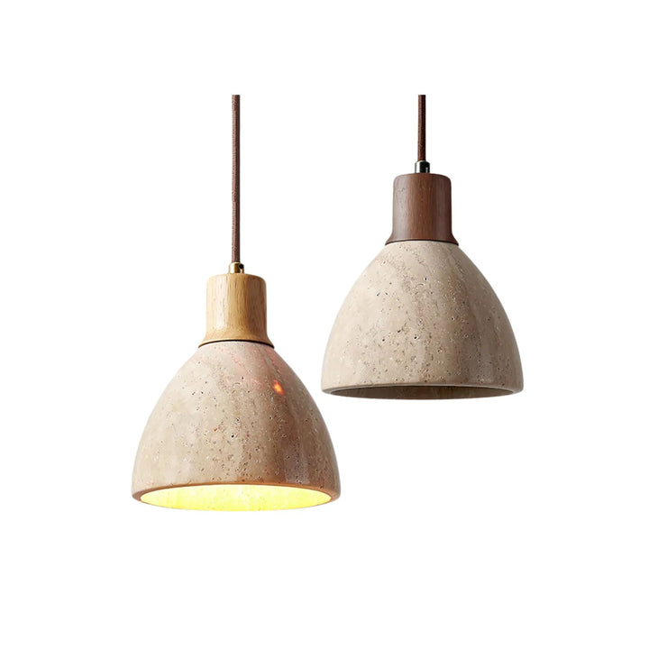 Mivo Natural Stone Hanging Lamp 1