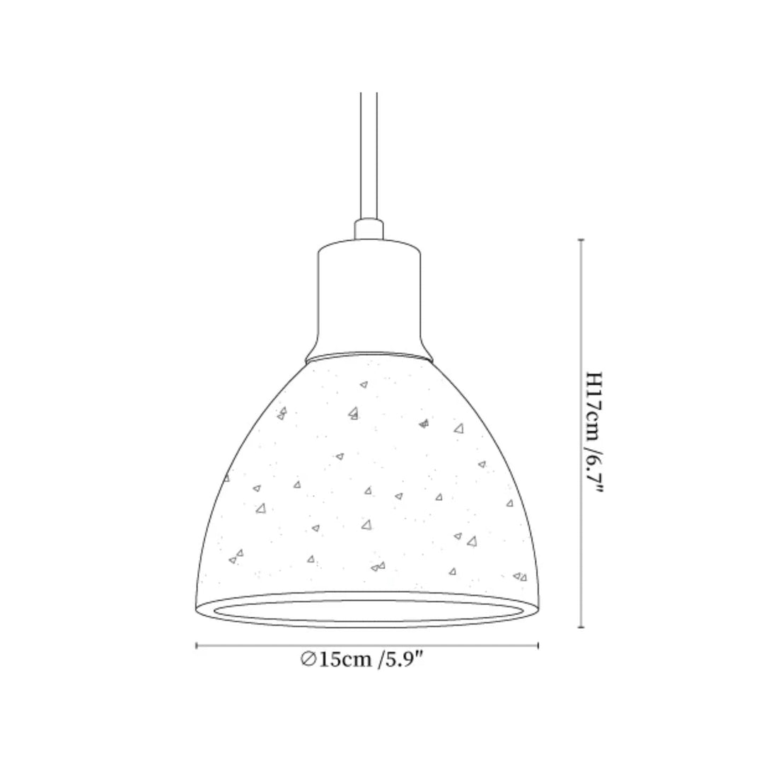 Mivo Natural Stone Hanging Lamp 3